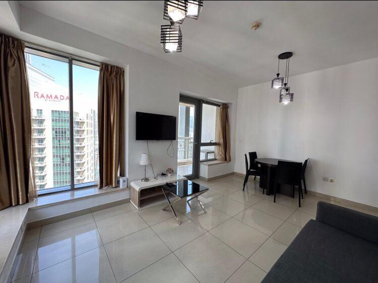 Downtown Apartments With Fountain And Burj Khalifa View Dubai Exterior photo